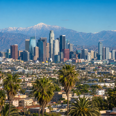 AI vision of Los Angeles